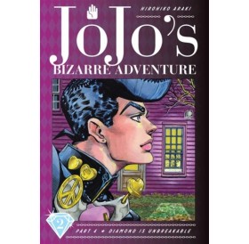 Livro "JOJO'S BIZARRE ADVENTURE PARTE 4 : DIAMOND IS UNBREAKABLE - VOL.2" (INGLÊS) (USADO QUASE NOVO)