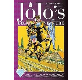 Livro "JOJO'S BIZARRE ADVENTURE PARTE 4 : DIAMOND IS UNBREAKABLE - VOL.3" (INGLÊS) (NOVO)