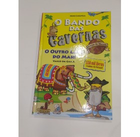 Livro "O Bando das Cavernas : Heróis do Mundo , vol.3 , O Outro lado do mar " 