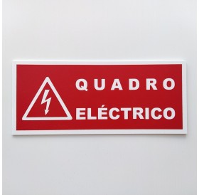 Placa Quadro Elétrico