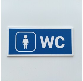 Placa WC Senhoras