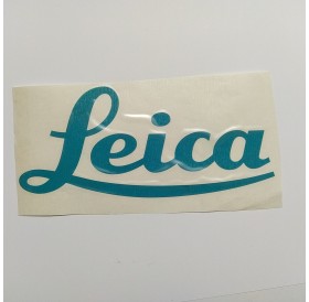 Autocolante "Leica" em vinil recortado