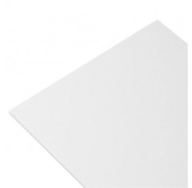 Placa 122 x 66 cm de PVC Branco 1 mm