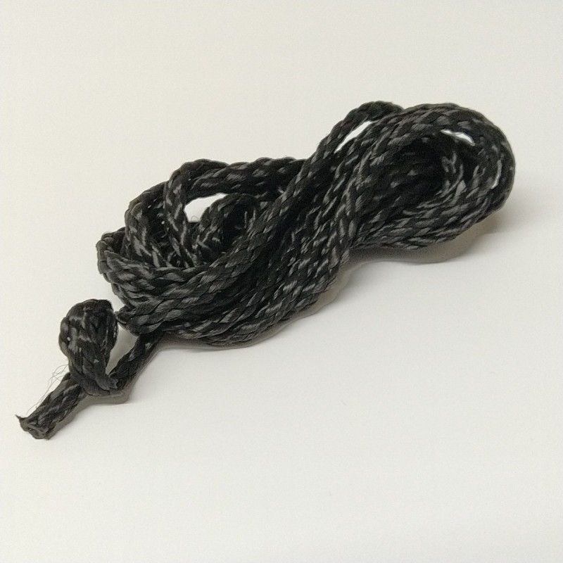 Corda Preta Entrelaçada