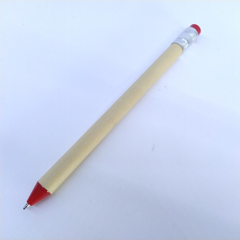 Caneta de Cartão Vermelha