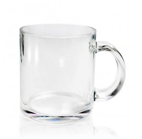 Caneca de Vidro Transparente