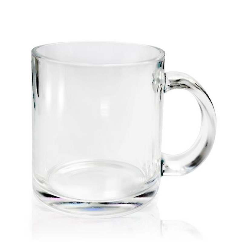 Caneca de Vidro Transparente