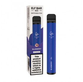Elf Bar 600 Vape descartável Blueberry