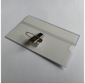 Crachá de Identificação transparente