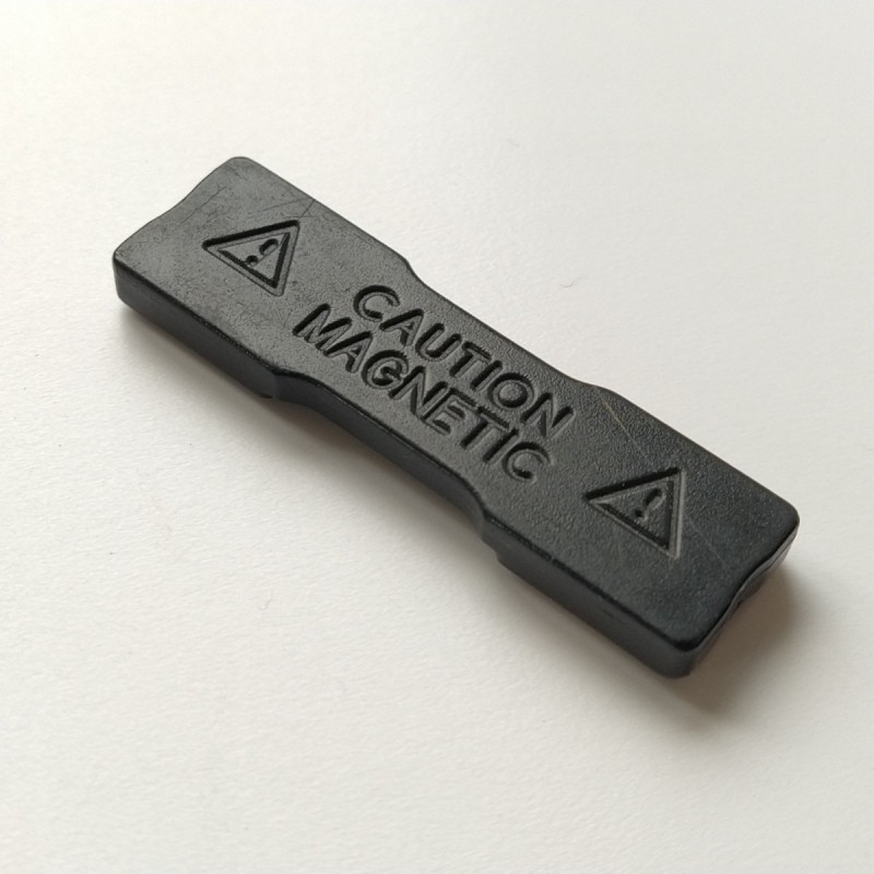 Iman Retangular duplo 43x12mm