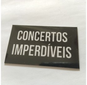 Magnético "Concertos Imperdíveis" Preto