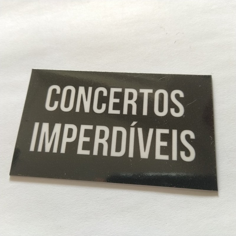 Magnético "Concertos Imperdíveis" Preto