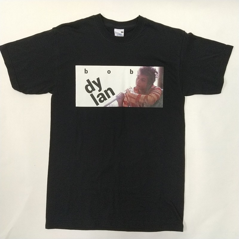 T-Shirt Preta "Bob Dylan" Tamanho S