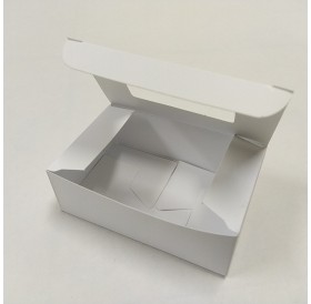 Caixa de Cartolina branca para Cartões de visita