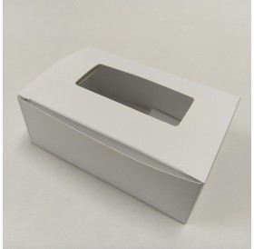 Caixa de Cartolina branca para Cartões de visita