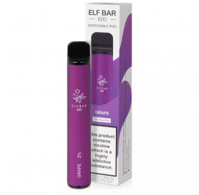 Elf Bar 600 Vape descartável Grape