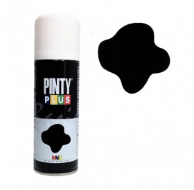 Lata de Tinta em Spray Preto Mate