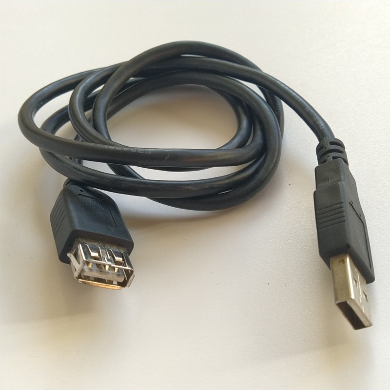 Cabo de Extensão Usb - 4 Pinos Usb Tipo A (M) - 4 Pinos Usb Tipo A (F)