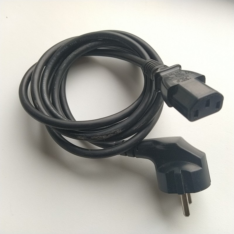 Cabo de Alimentação Tripolar / C13 (1,8m)