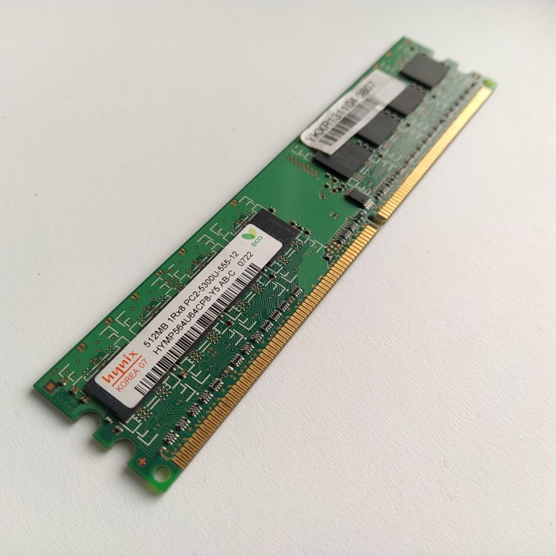 Memória RAM 512MB DDR2 Hynix