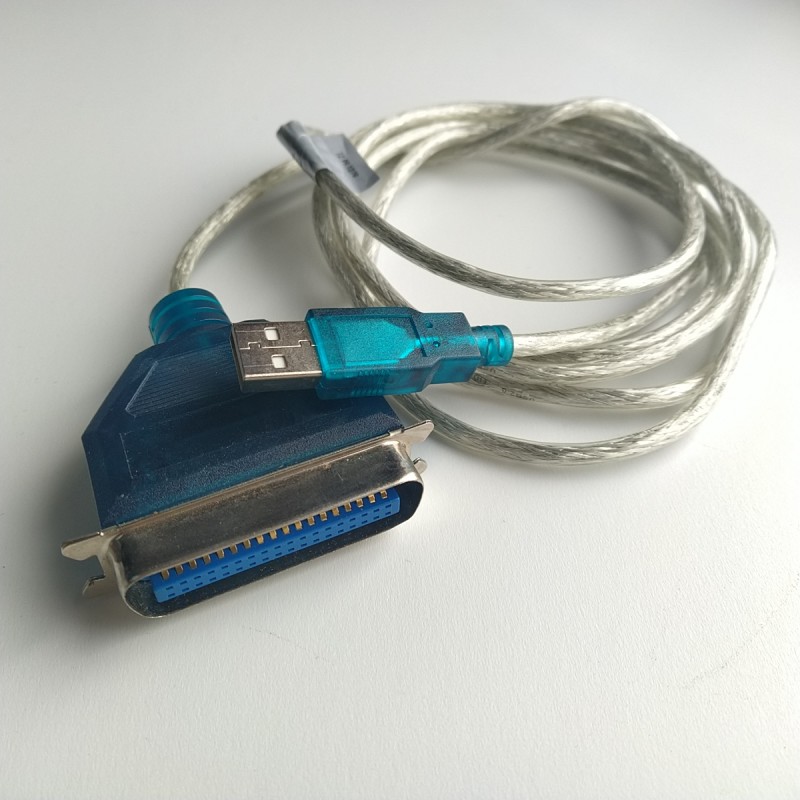 Cabo USB para Porta Paralela Impressora
