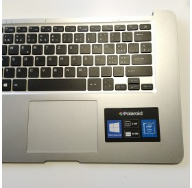 Palmrest completo de Portátil Polaroid MPC 1445P JE04.143