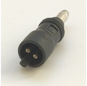 Ficha / Adaptador T para Carregador Universal 2 pinos