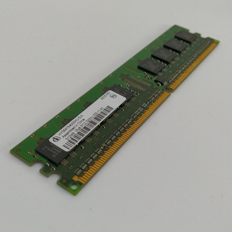 Memória 512MB DDR2 PC3200