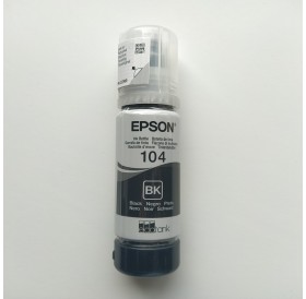 Garrafa de tinta Epson 104 Preta