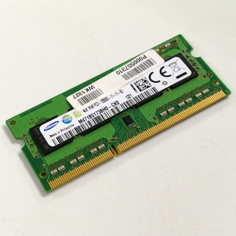 Memória SODIMM 4GB para portátil DDR3 Samsung Memória SODIMM 4GB para portátil DDR3 Samsung