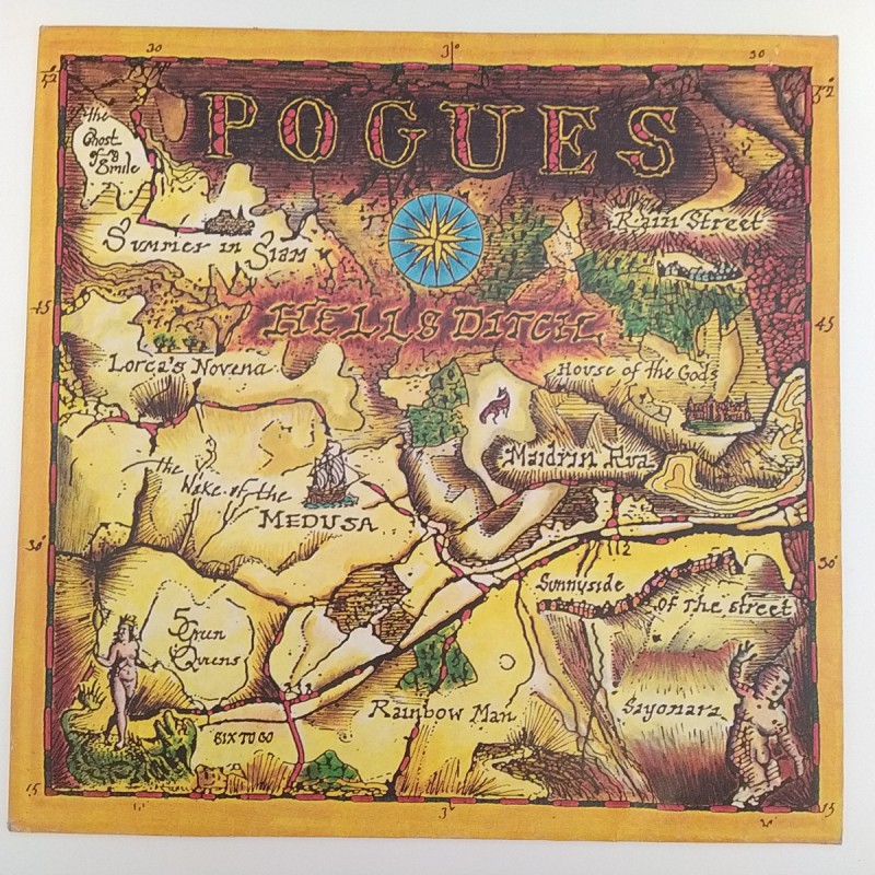 Pogues "Hell's Ditch" - Disco de Vinil LP