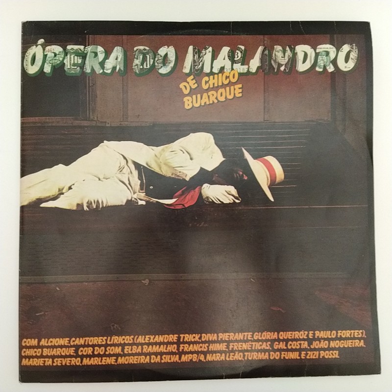 "Ópera do Malandro" de Chico Buarque - Disco duplo de Vinil LP