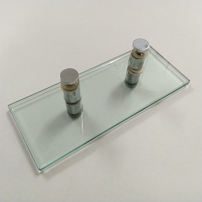 Puxador de Porta em Vidro com espaçadores