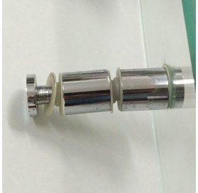 Puxador de Porta em Vidro com espaçadores