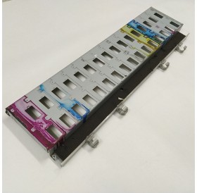 Mimaki JV5-160S - Base das cassetes dos cartuchos de tinta