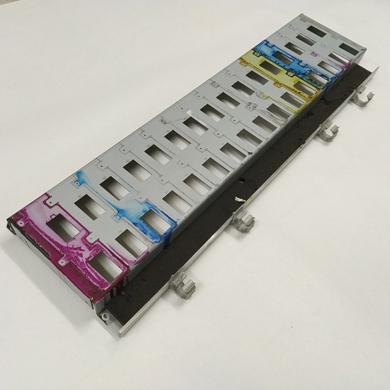 Mimaki JV5-160S - Base das cassetes dos cartuchos de tinta