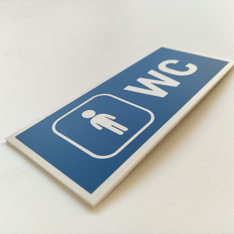Placa WC Homens