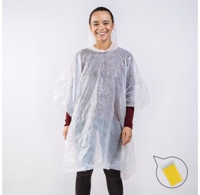 Poncho de Emergência Transparente