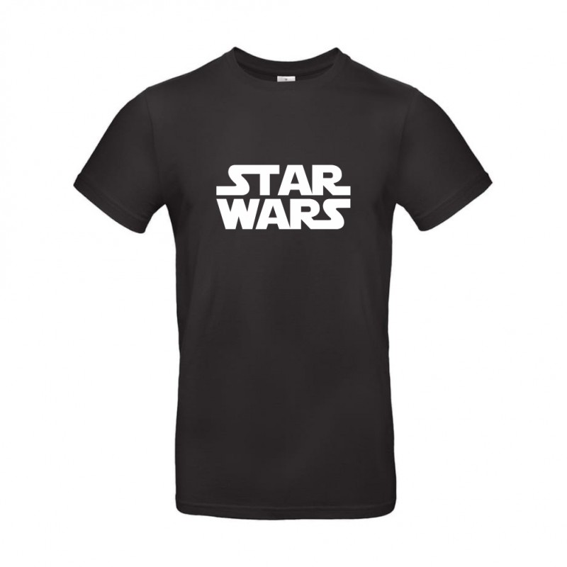 T-Shirt Preta "Star Wars"